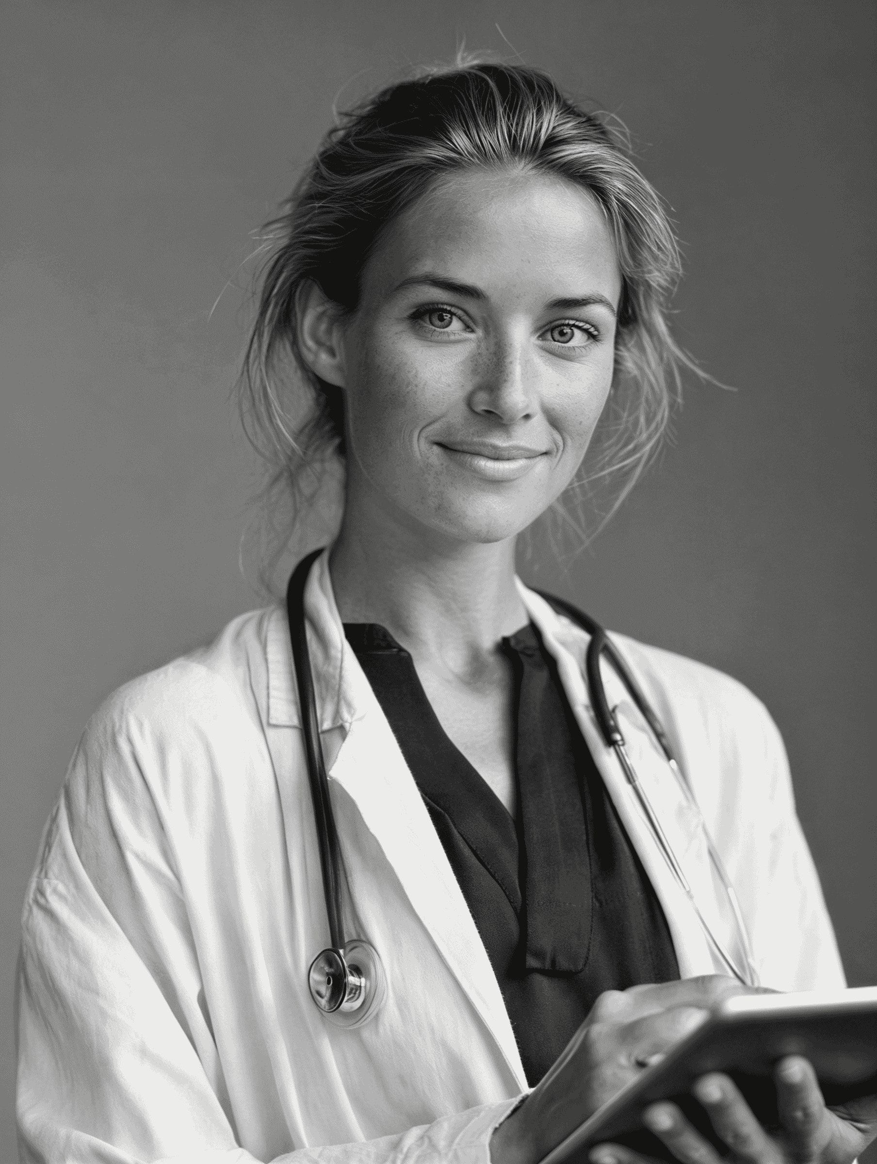 Medical professional portrait